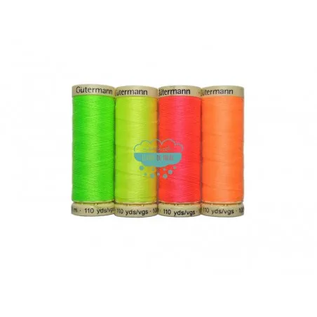Hilo Coselotodo 100 m. Colores flúor - Gütermann Neon