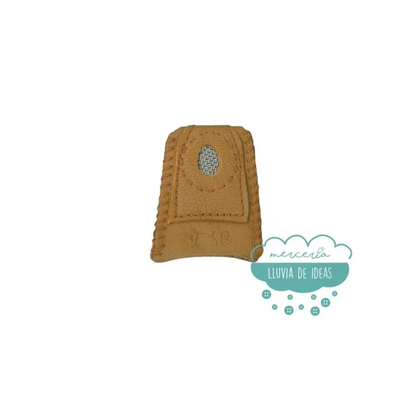 Dedal de cuero Mercería Lluvia de Ideas