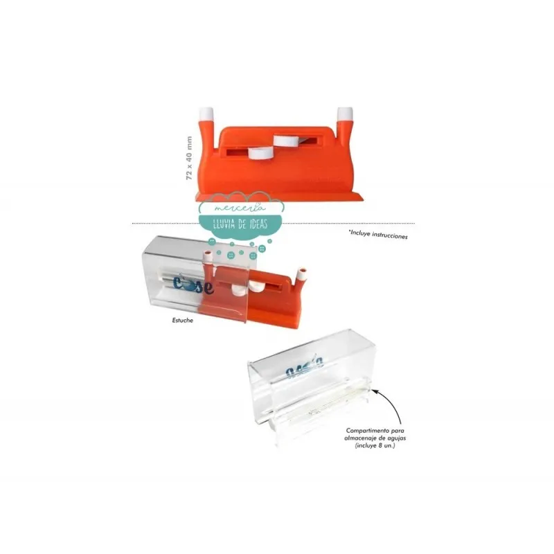 Enhebrador automático de agujas