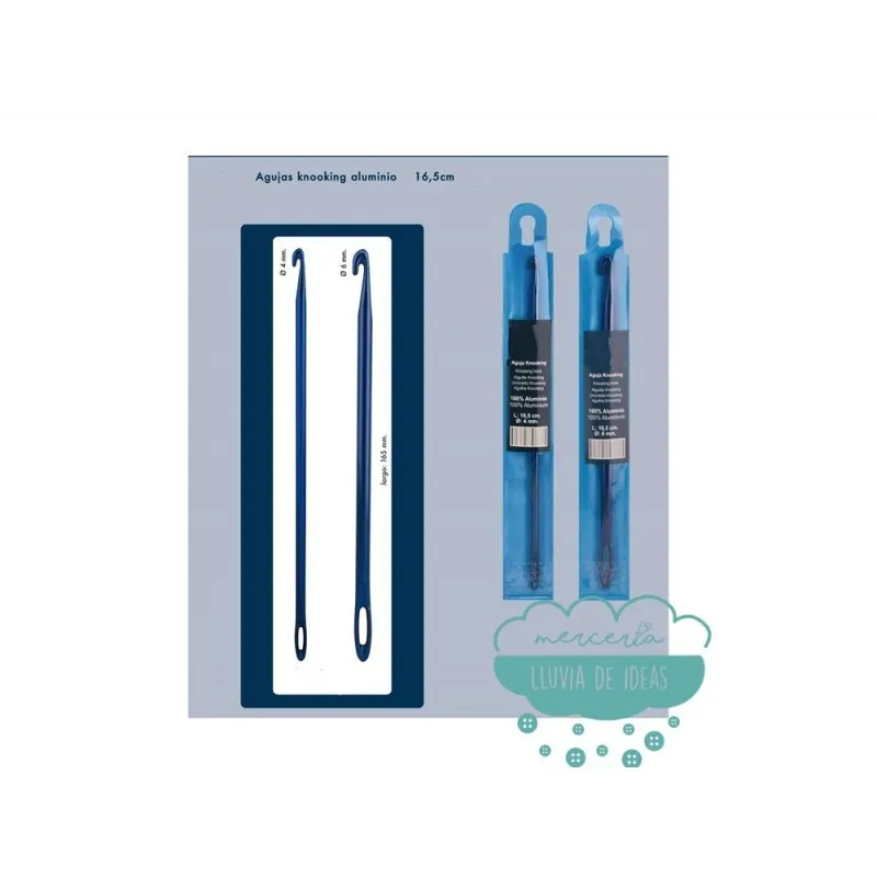 Aguja de ganchillo knooking para labores - Cose