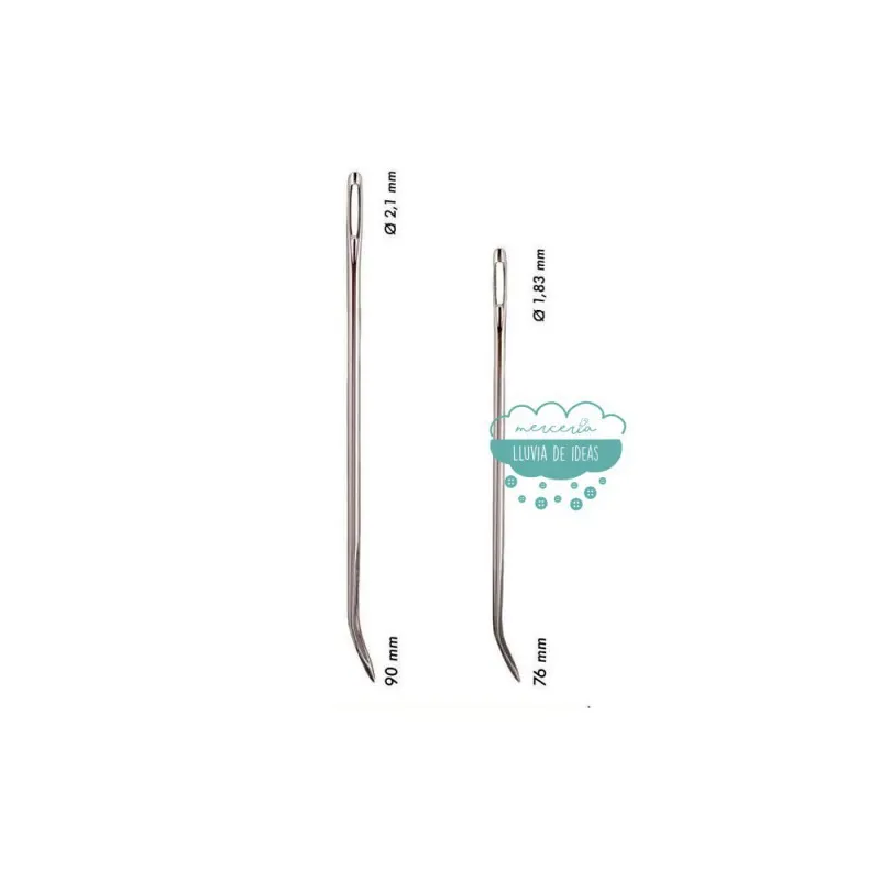 Pack de dos agujas saqueras o laneras - Cose