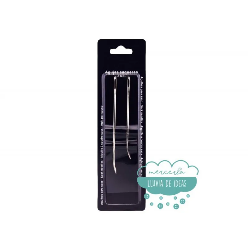 Pack de dos agujas saqueras o laneras - Cose