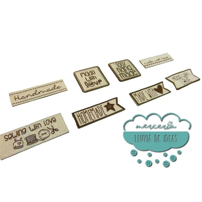 Parches Tejidos Termoadhesivos - Hecho A Mano