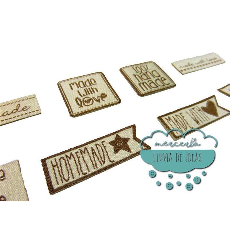 Parches Tejidos Termoadhesivos - Hecho A Mano