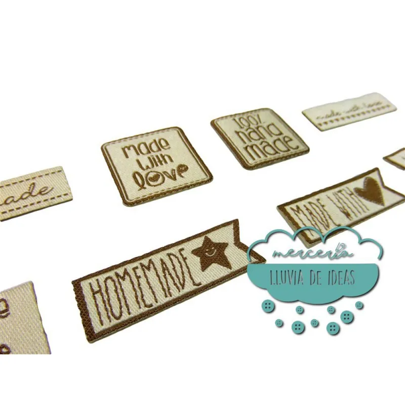 Parches Tejidos Termoadhesivos - Hecho A Mano