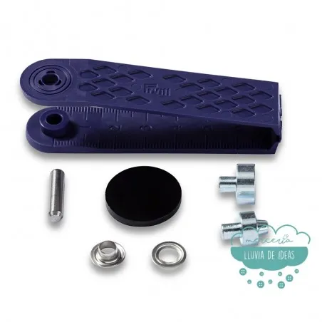 Ojetes con arandelas 5 mm. plata - Prym - AGOTADO TEMPORALMENTE