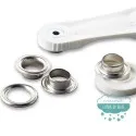 Ojetes con arandelas 11 mm. plata - Prym Prym
