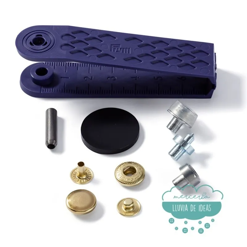 Botones de presión o snaps 'Anorak' 12 mm. dorado - Prym Prym