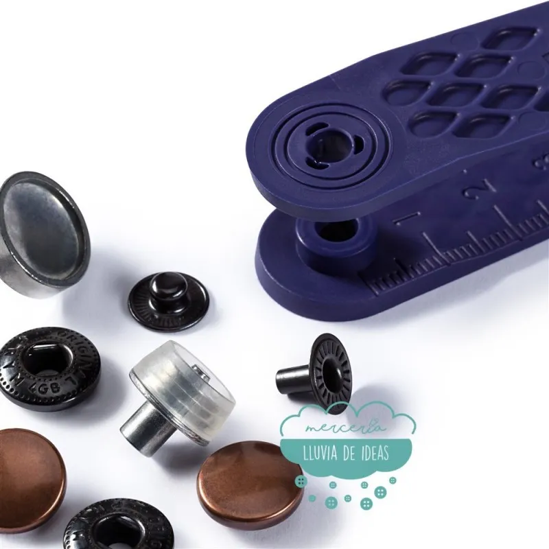 Botones De Presión O Snaps 'Anorak' 12 Mm. Cobre Viejo - Prym