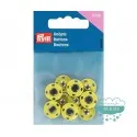 Botones de presión o snaps metálicos Kids amarillo - Prym Mercería Lluvia de Ideas