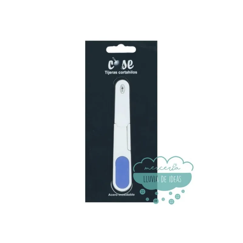 Tijera cortahilos con tapa