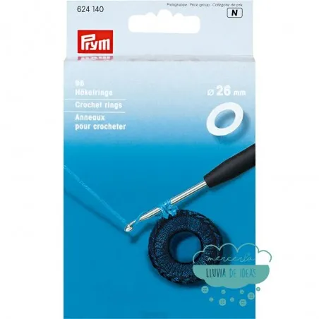 Anillos para ganchillo o crochet - Varias medidas - Prym