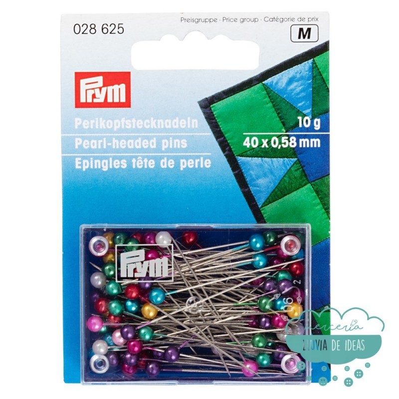 Alfileres con cabeza de perla - Prym - AGOTADO TEMPORALMENTE Alfileres con cabeza de perla - Prym - AGOTADO TEMPORALMENTE