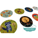 Coderas / Rodilleras termoadhesivas estampadas - Serie Bosque Animado