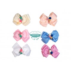 Pinza lazo - Serie Candy colores pastel