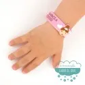 Pulsera identificativa personalizada - Hada y Pirata