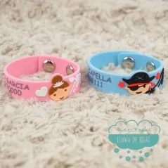 Pulsera identificativa 🌧️ Mercería Lluvia de Ideas 🌧️