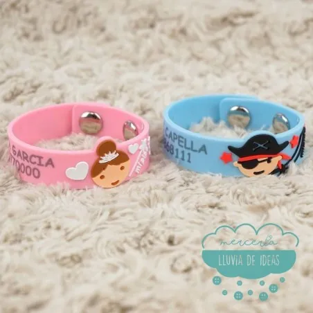 Pulsera identificativa 🌧️ Mercería Lluvia de Ideas 🌧️