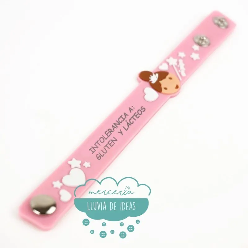 Pulsera alergias / intolerancias - Hada y Pirata