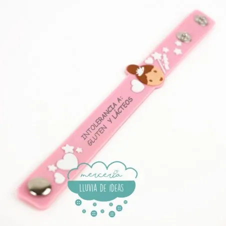 Pulsera alergias / intolerancias - Hada y Pirata