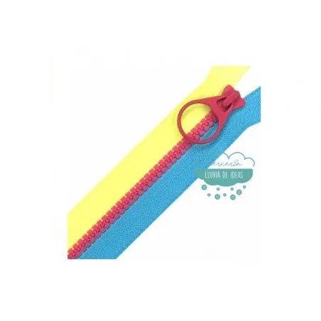 Cremallera inyectada cerrada 20 cm. - YKK Fantasía tricolor