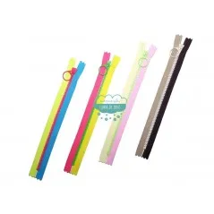 Cremallera inyectada cerrada 20 cm. - YKK Fantasía tricolor