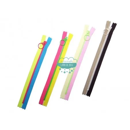 Cremallera inyectada cerrada 20 cm. - YKK Fantasía tricolor