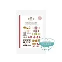 Mini libro punto de cruz "Cocina" - DMC- DMC