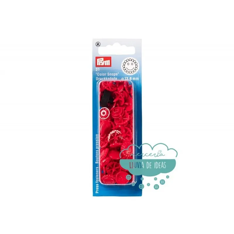 Botones De Presión O Snaps Forma De Flor - Prym