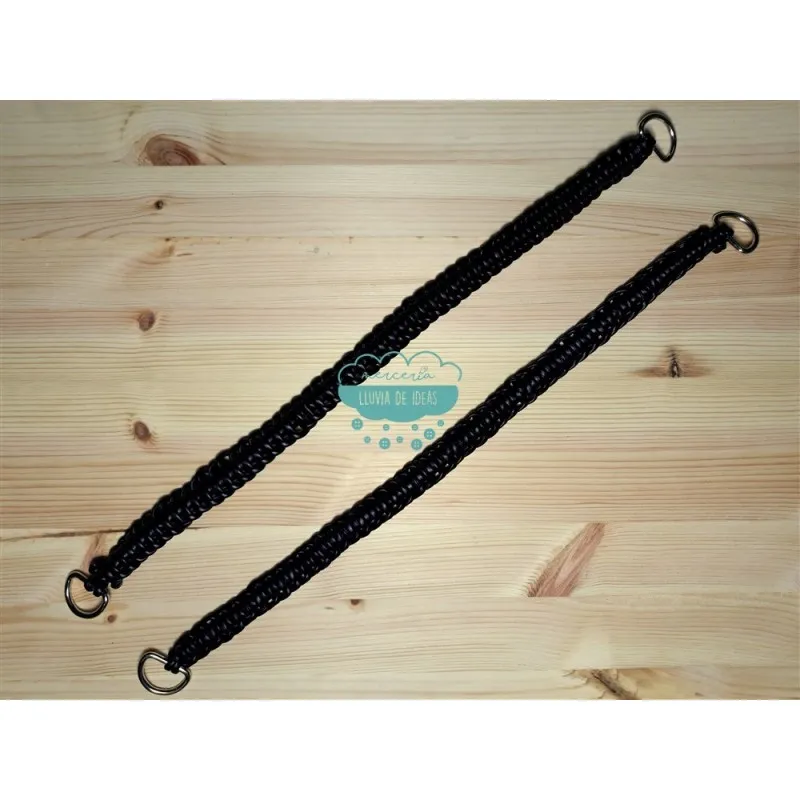 Asas trenzadas de polipiel para bolsos - Surtido de colores