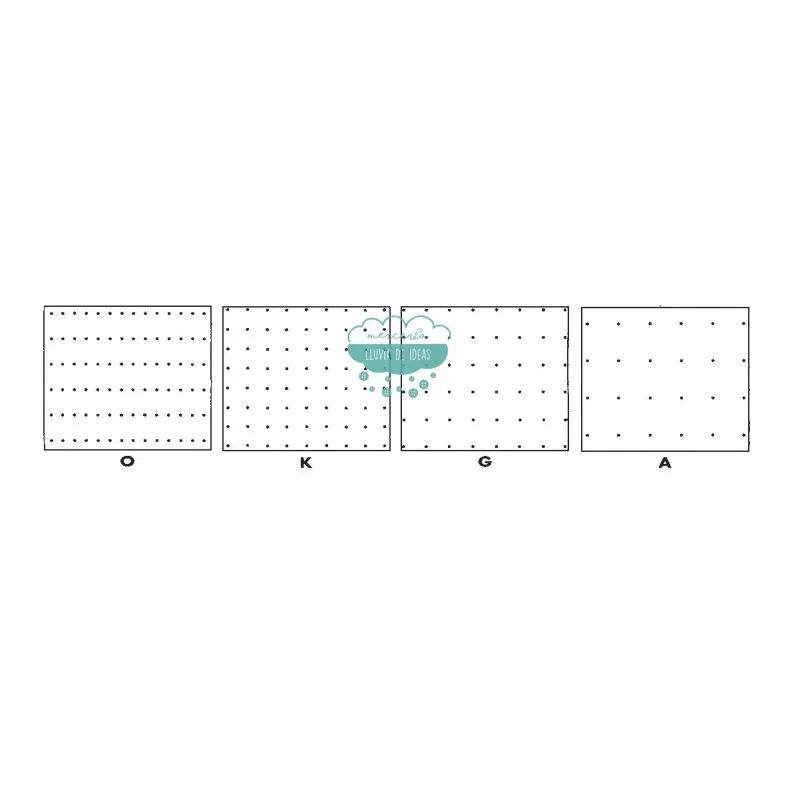 Papel para punto smock y punto nido de abeja