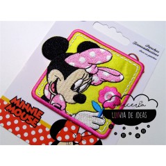 Parches bordados termoadhesivos - Minnie Mouse