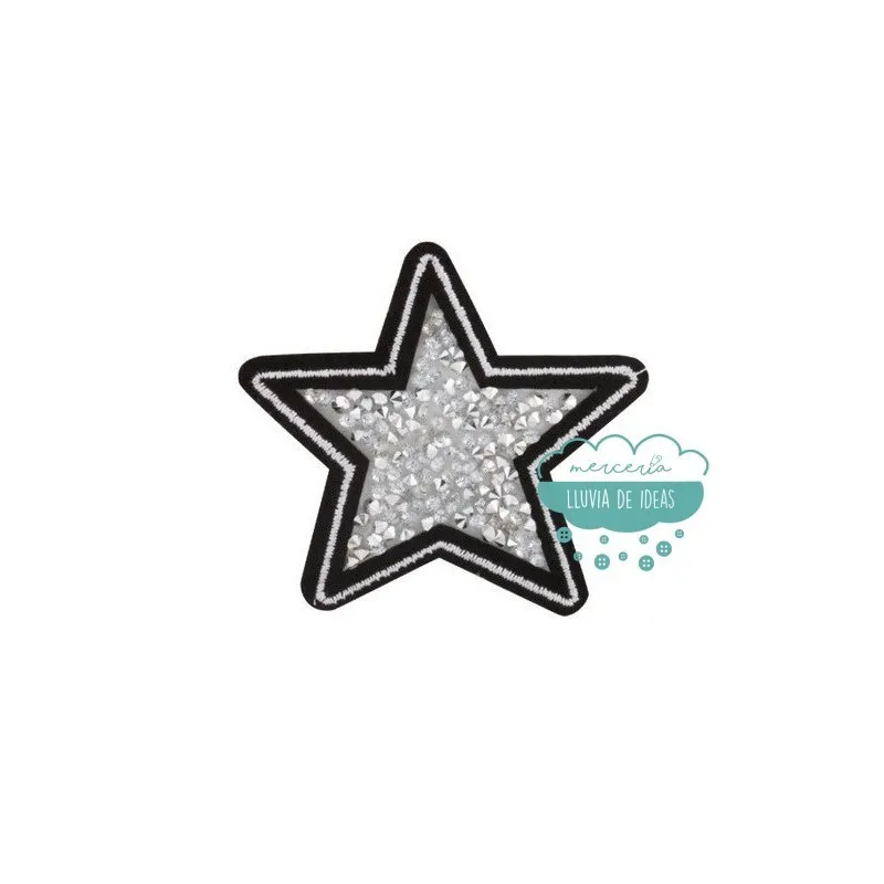 Aplicaciones bordadas termoadhesivas con tupis - Serie Military