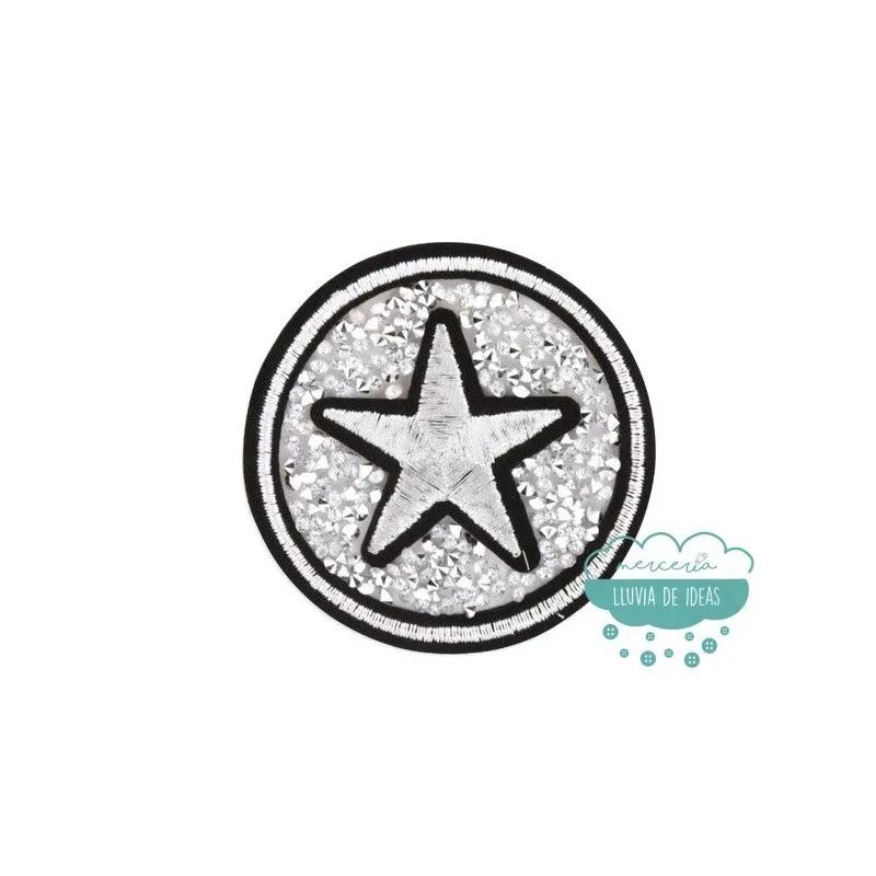 Aplicaciones bordadas termoadhesivas con tupis - Serie Military