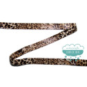 Bies polipiel perfilado 25 mm. - Leopardo