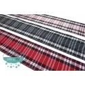 Cinta tejida cuadros escoceses 38 mm. - Serie Malta