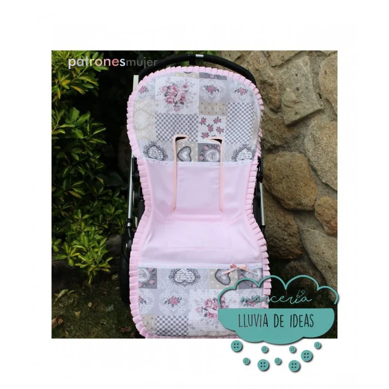 Patrones Infantiles - Colchoneta Universal Para Carro De Bebé