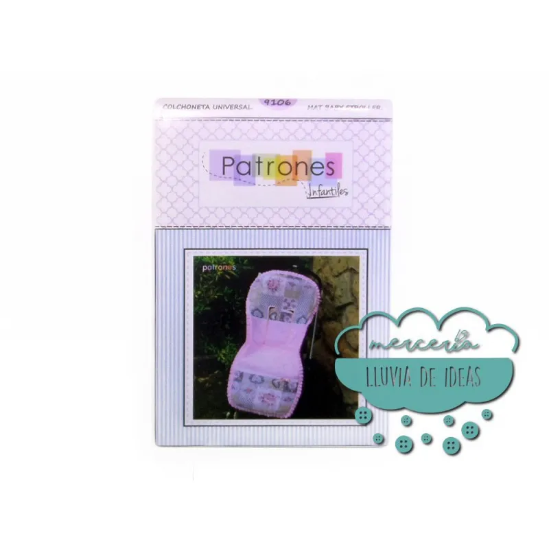 Patrones Infantiles - Colchoneta Universal Para Carro De Bebé