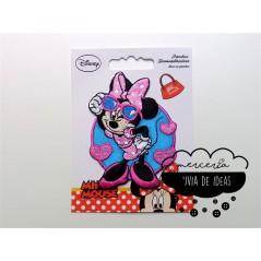 Parches bordados termoadhesivos - Minnie Mouse