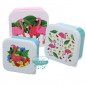 Set de 3 fiambreras infantiles - Flamingo Set de 3 fiambreras infantiles - Flamingo