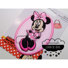 Parches bordados termoadhesivos - Minnie Mouse