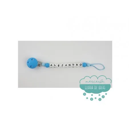 Cadena personalizada de silicona para chupete - Varios modelos