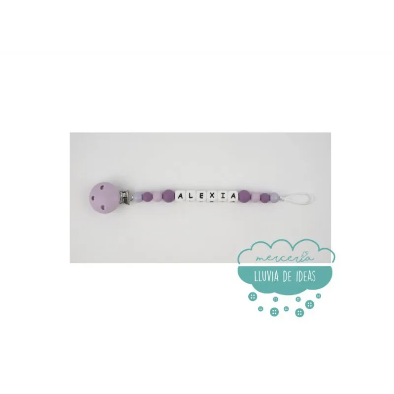 Cadena personalizada de silicona para chupete - Varios modelos