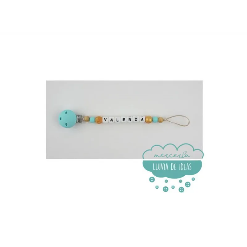 Cadena personalizada de silicona para chupete - Varios modelos