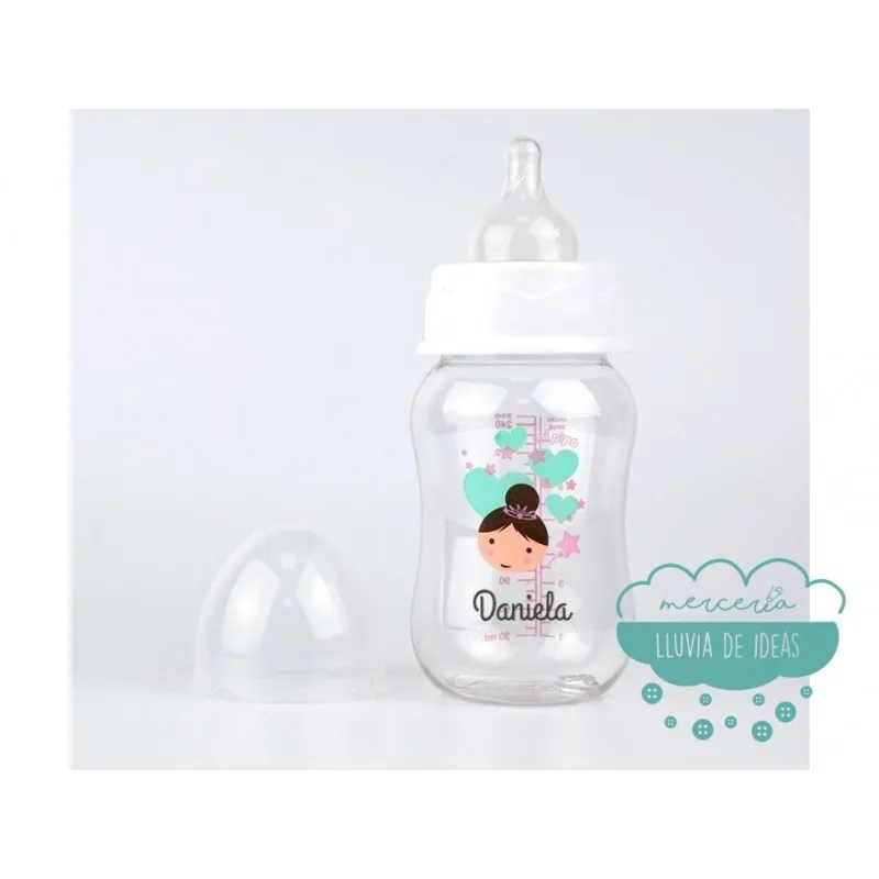 Biberón personalizado - Hada y Pirata - Personalizado en la rosca no como indica en la foto Mi Pipo