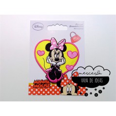 Parches bordados termoadhesivos - Minnie Mouse
