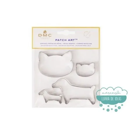 Moldes metálicos Gatos y Perros - Patch Art DMC