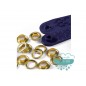 Ojetes con arandelas 8 mm. dorado - Prym Ojetes con arandelas 8 mm. dorado - Prym