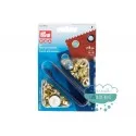 Ojetes con arandelas 8 mm. dorado - Prym