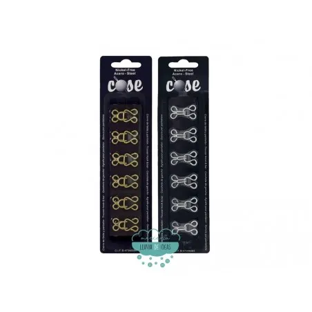 Corchetes de acero - 23 mm.